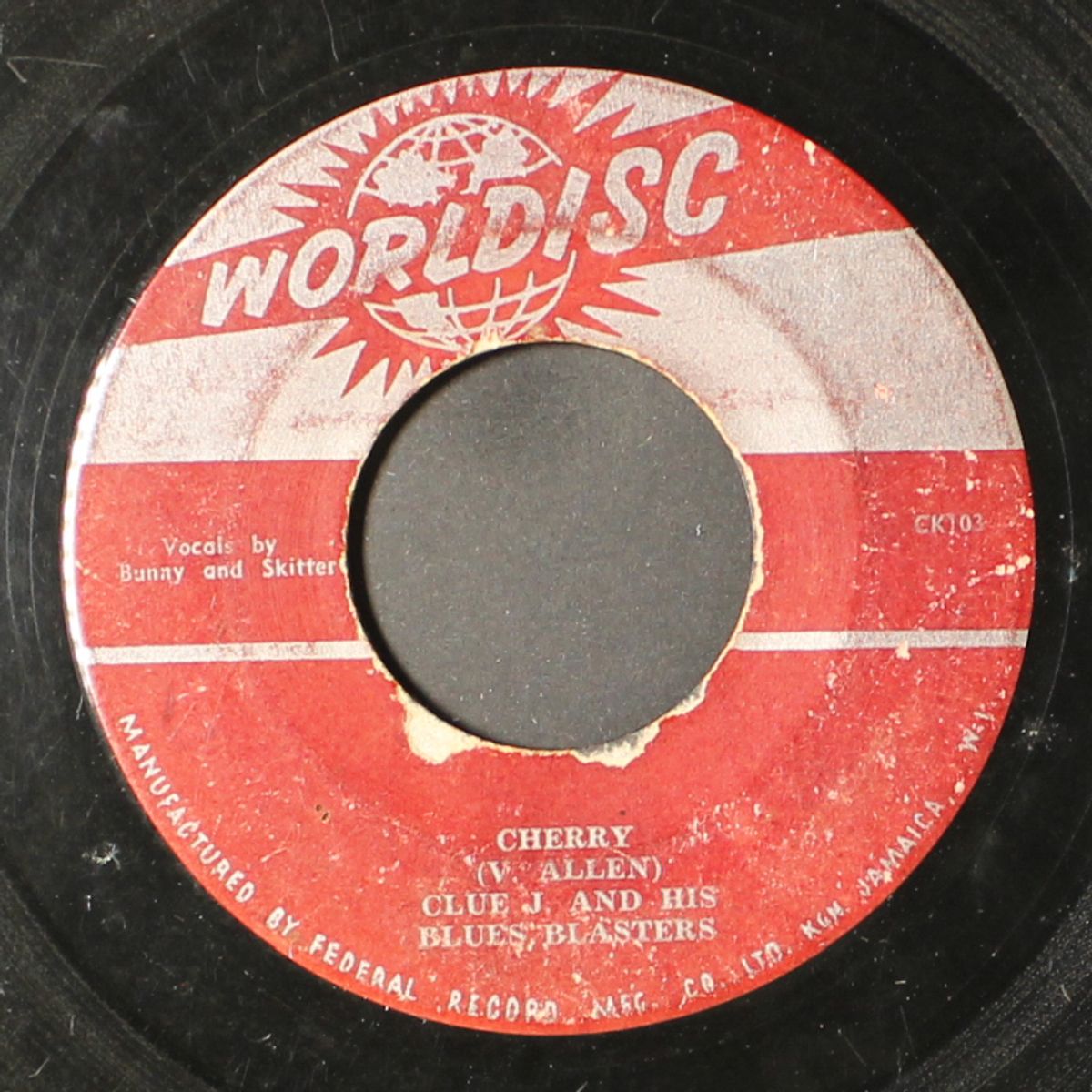 cherry / king spinner by CLUE J & HIS BLUES BUSTERS