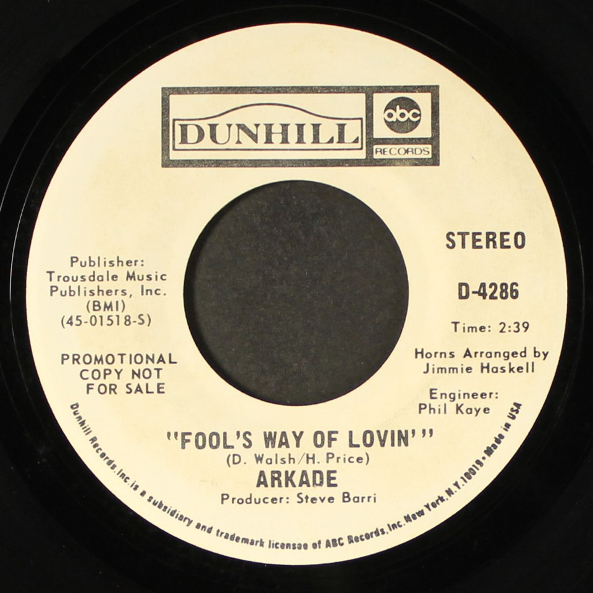fool's way of lovin' / mono by ARKADE
