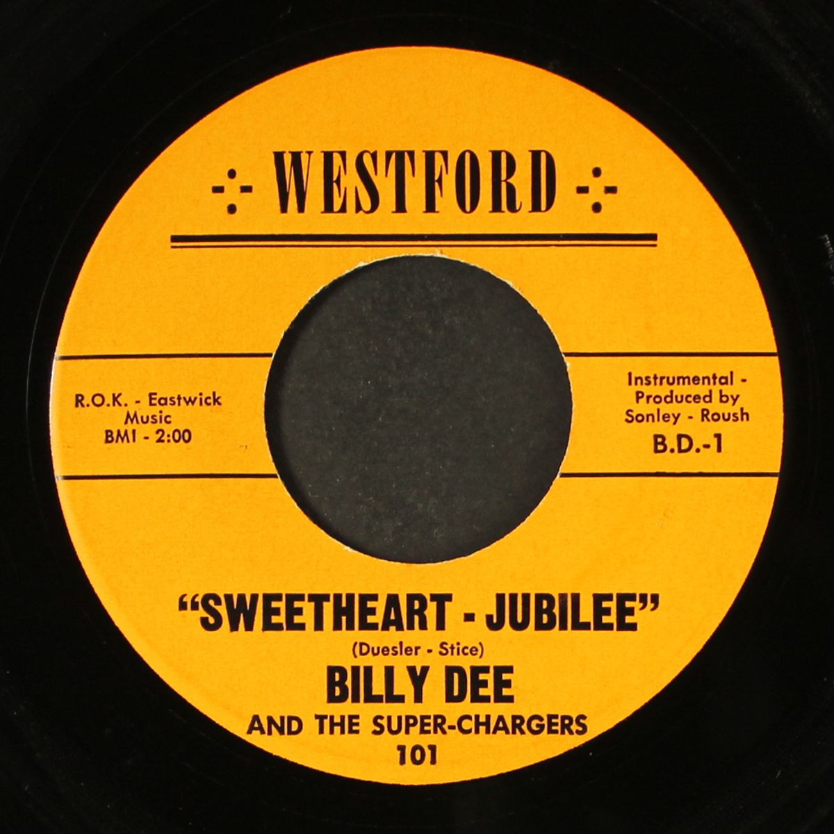 curb-service / sweetheart-jubilee by BILLY DEE & SUPER-CHARGERS