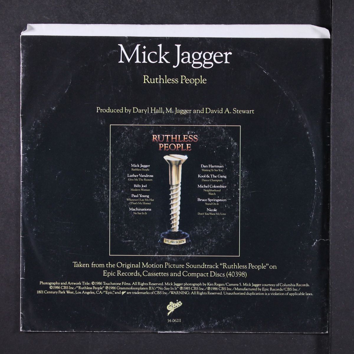 ruthless people / i'm ringing by MICK JAGGER