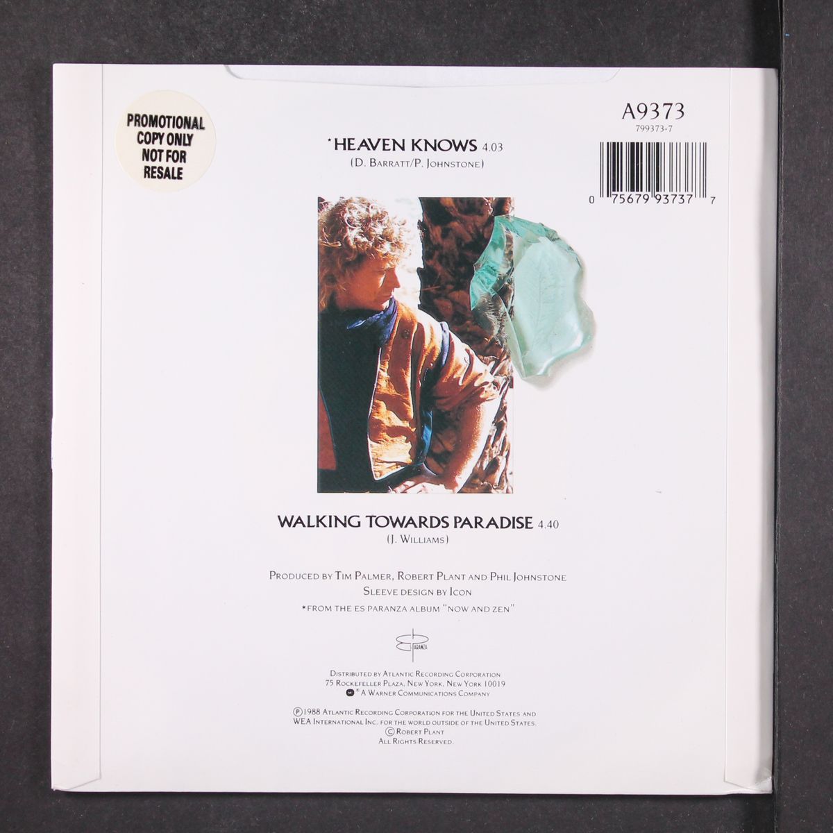 heaven knows / walking towards paradise by ROBERT PLANT