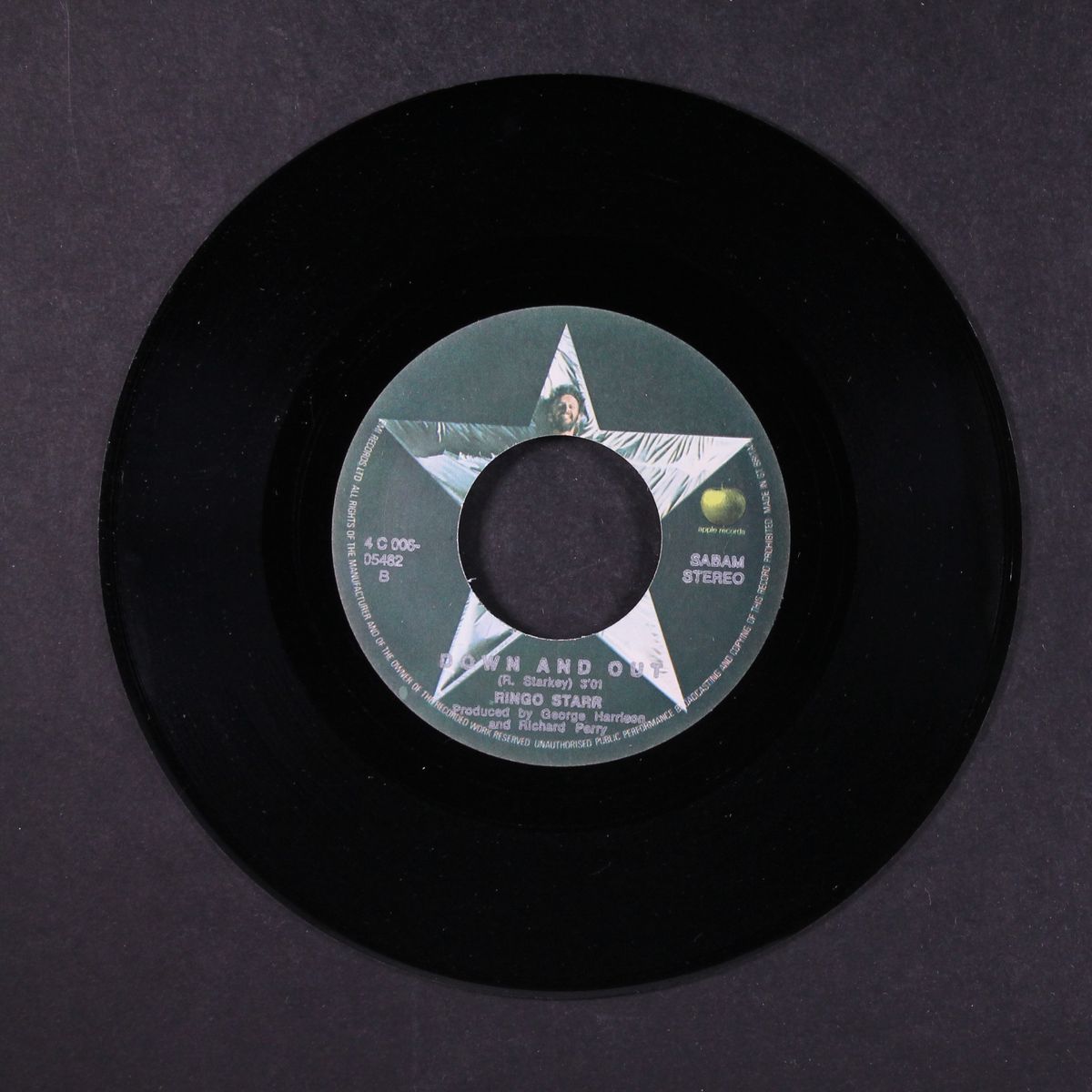 photograph / down and out by RINGO STARR