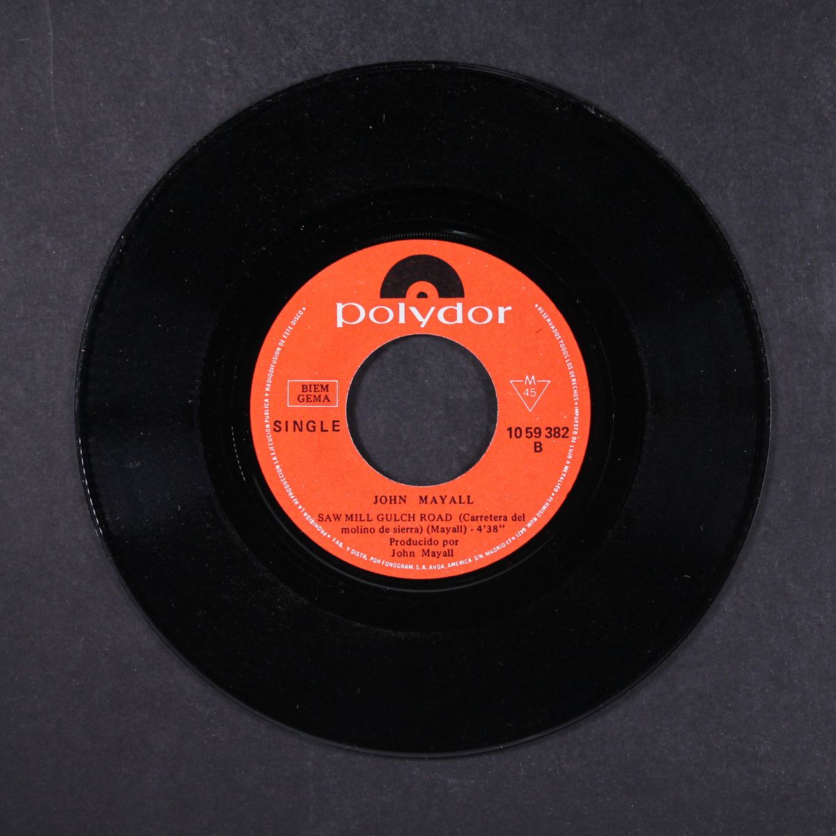 room to move / saw mill gulch road by JOHN MAYALL