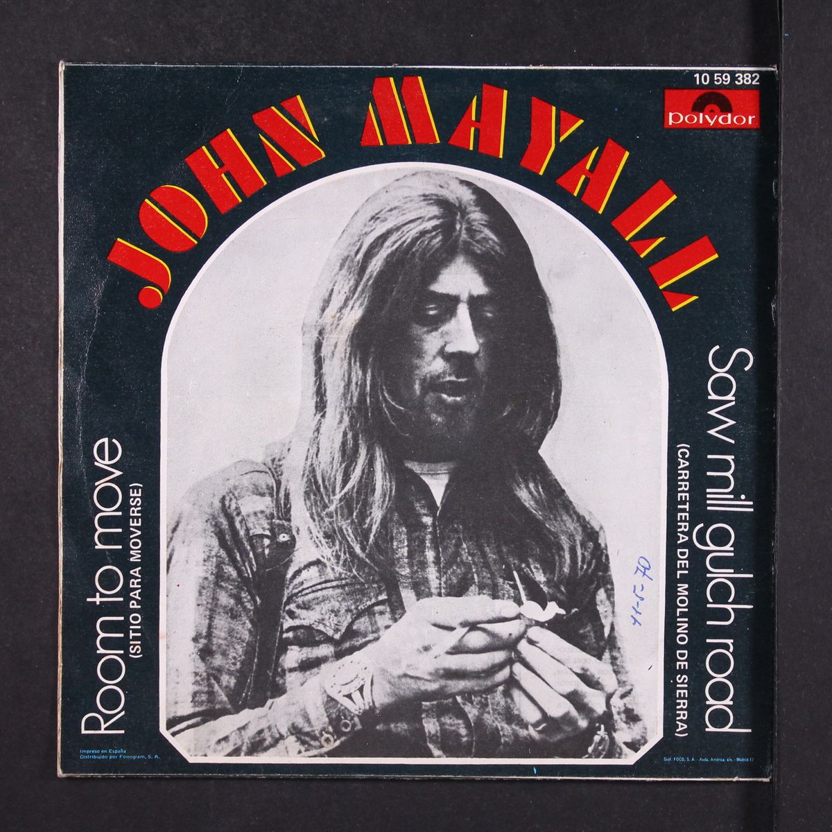 room to move / saw mill gulch road by JOHN MAYALL