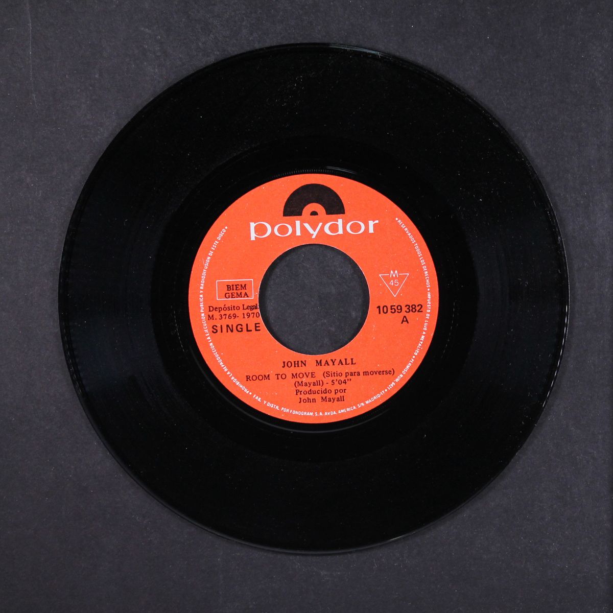 room to move / saw mill gulch road by JOHN MAYALL