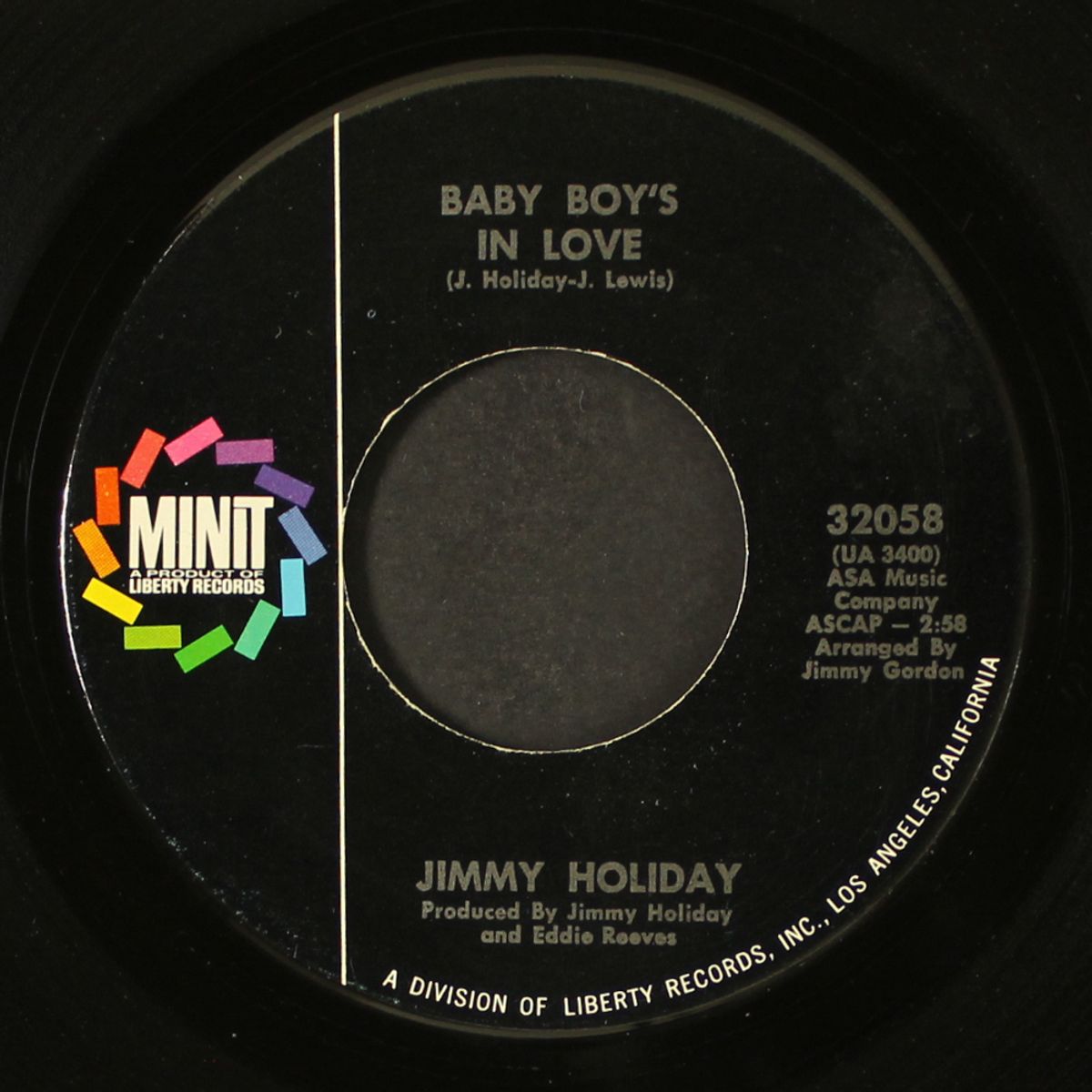 baby boy's in love / if you've got the money, i've got the time by JIMMY HOLIDAY