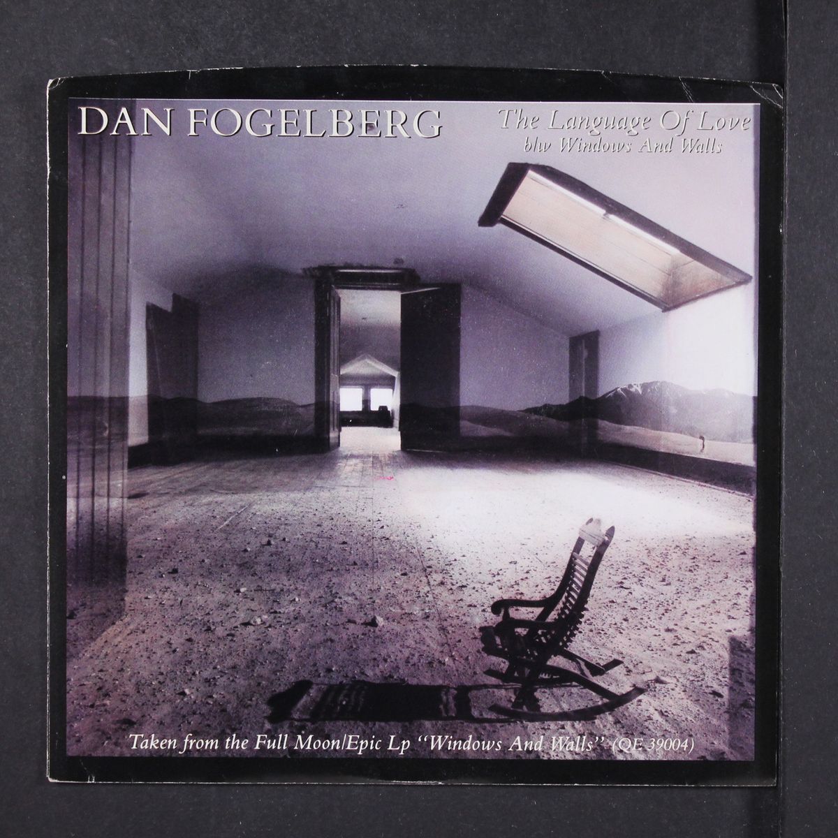 the language of love / windows and walls by DAN FOGELBERG