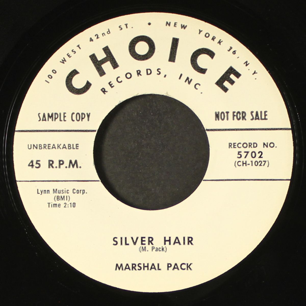 silver hair by MARSHALL PACK