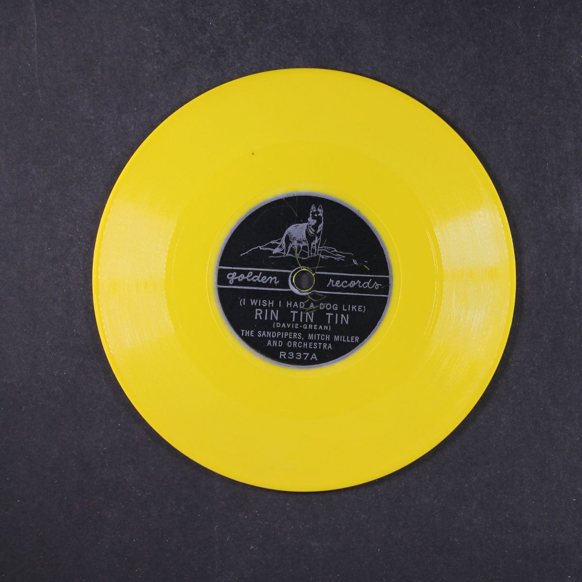 (i wish i had a dog like) rin tin tin by MITCH MILLER