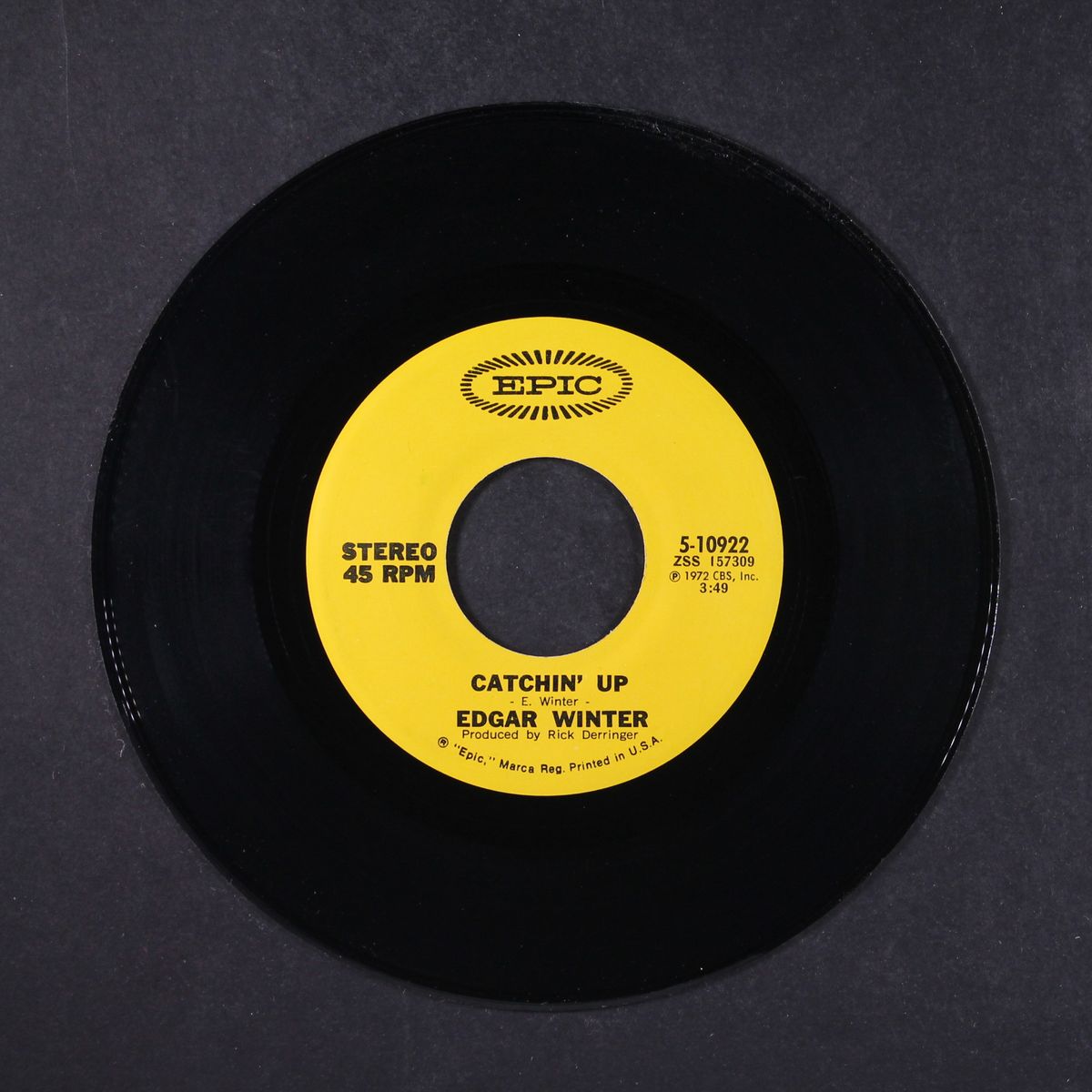 round & round / catchin' up by EDGAR WINTER GROUP