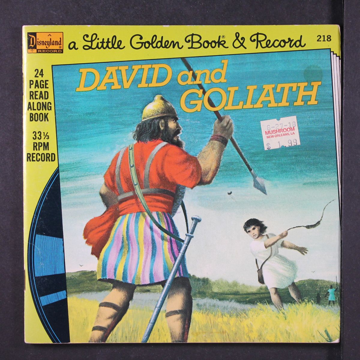david and goliath by LARRY GROCE