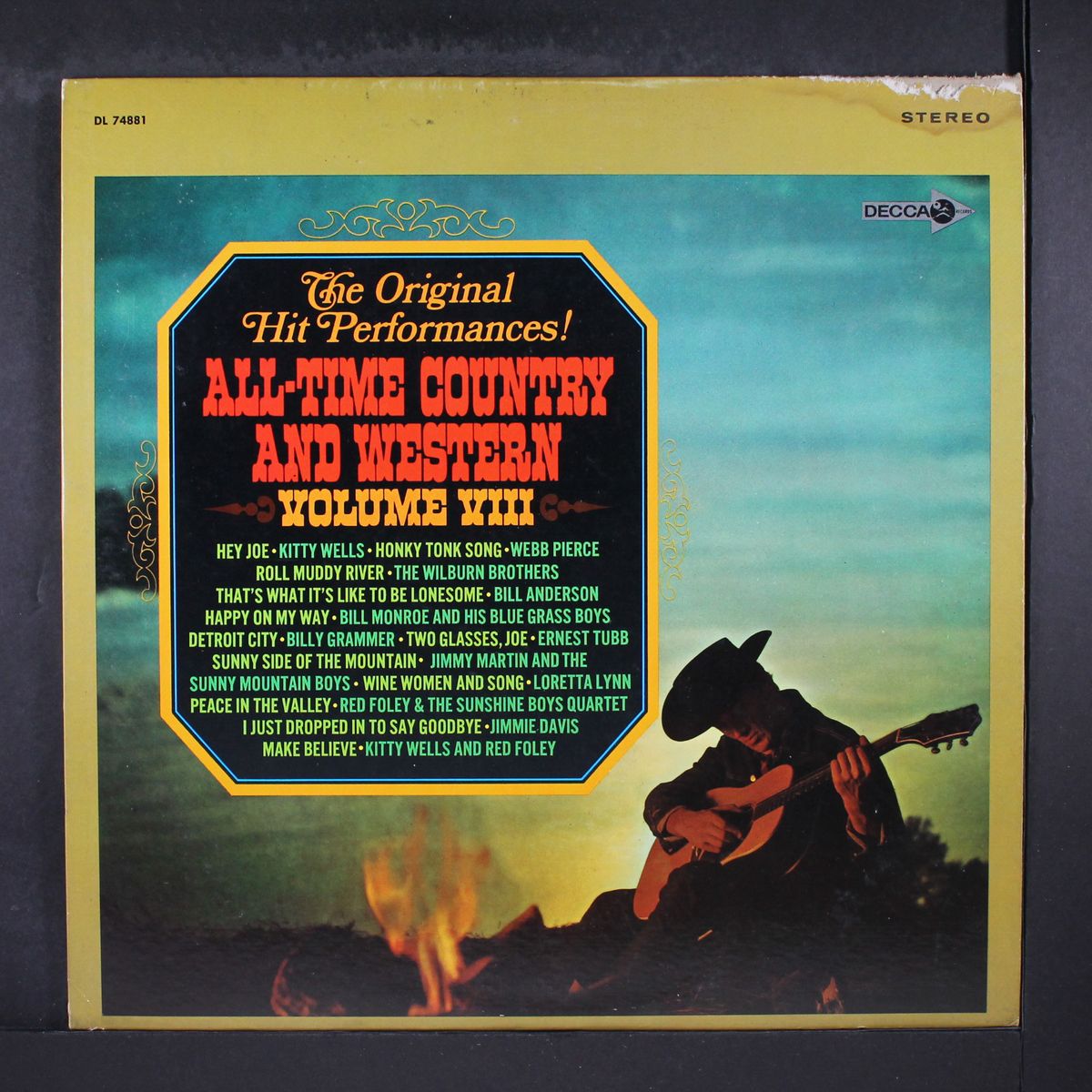 hit performances all-time country & western vol. 8 by VARIOUS