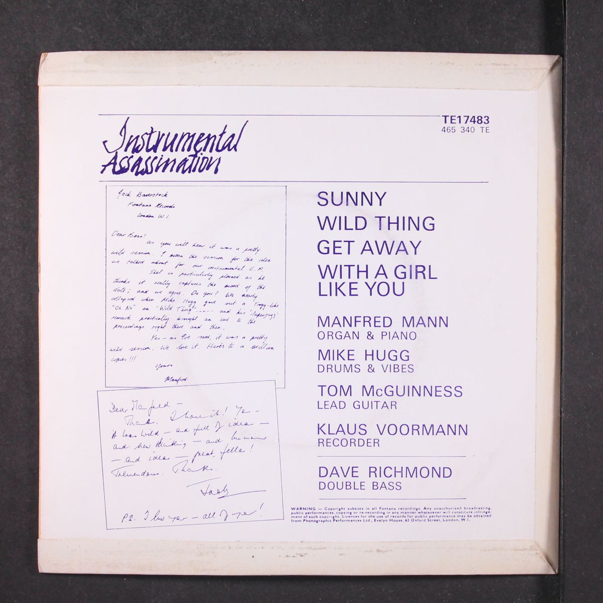 instrumental assination by MANFRED MANN