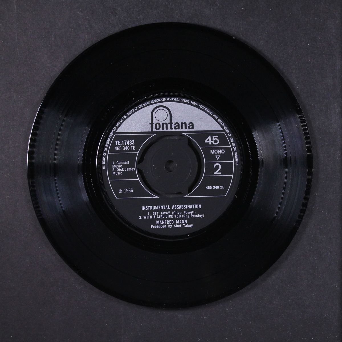 instrumental assination by MANFRED MANN