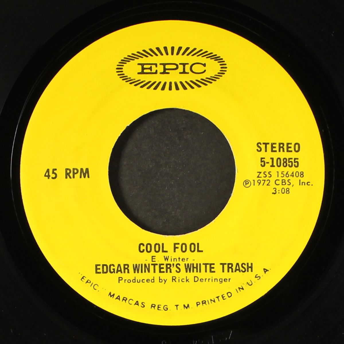 i can't turn you loose / cool fool by EDGAR WINTER'S WHITE TRASH