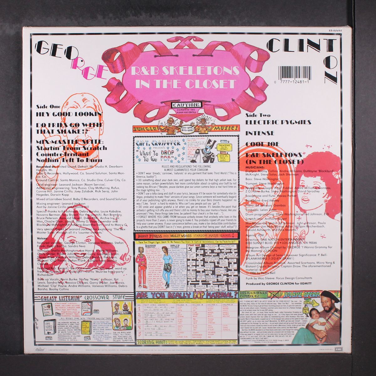 r&b skeletons in the closet by GEORGE CLINTON
