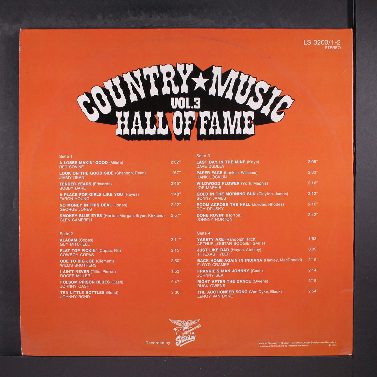 country music hall of fame, vol. 3 by VARIOUS