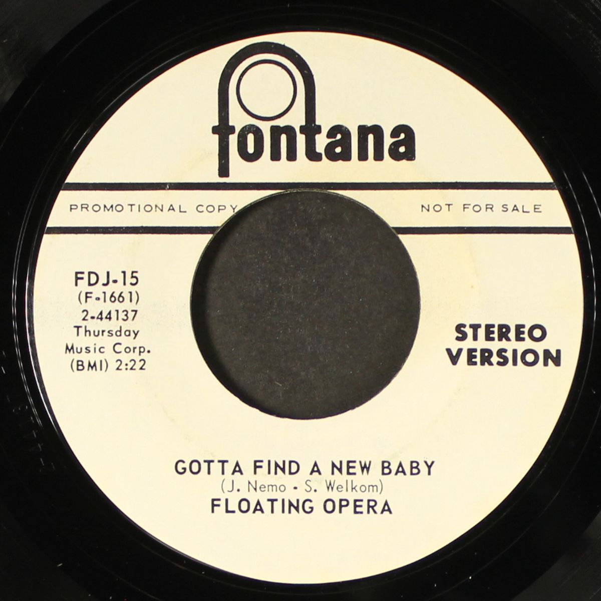 gotta find a new baby / same by FLOATING OPERA