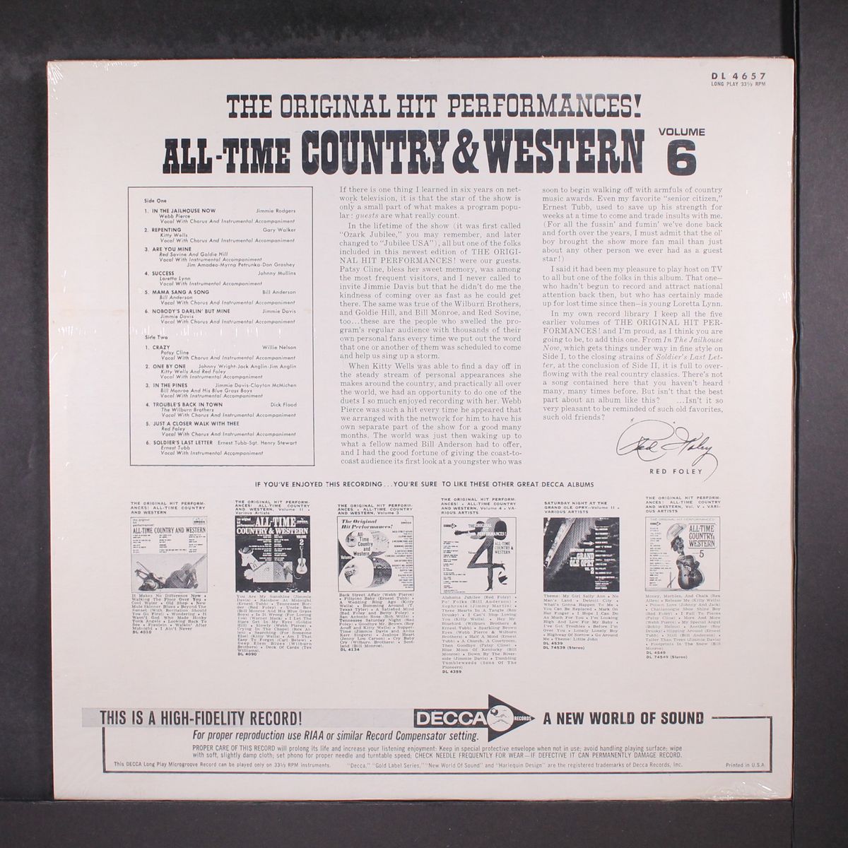 all-time country & western vol. 6 by VARIOUS