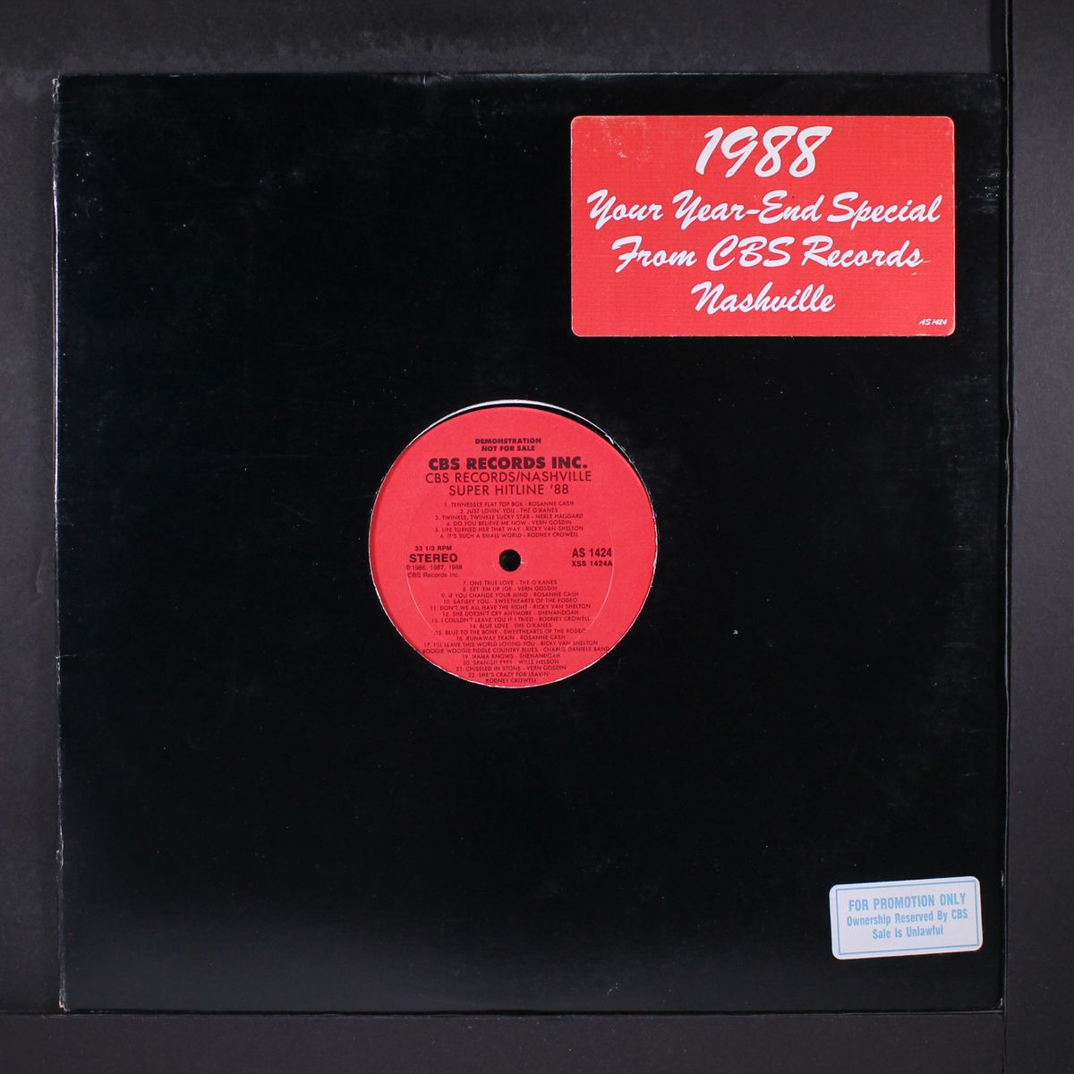 cbs records/nashville super hitline '88 by VARIOUS