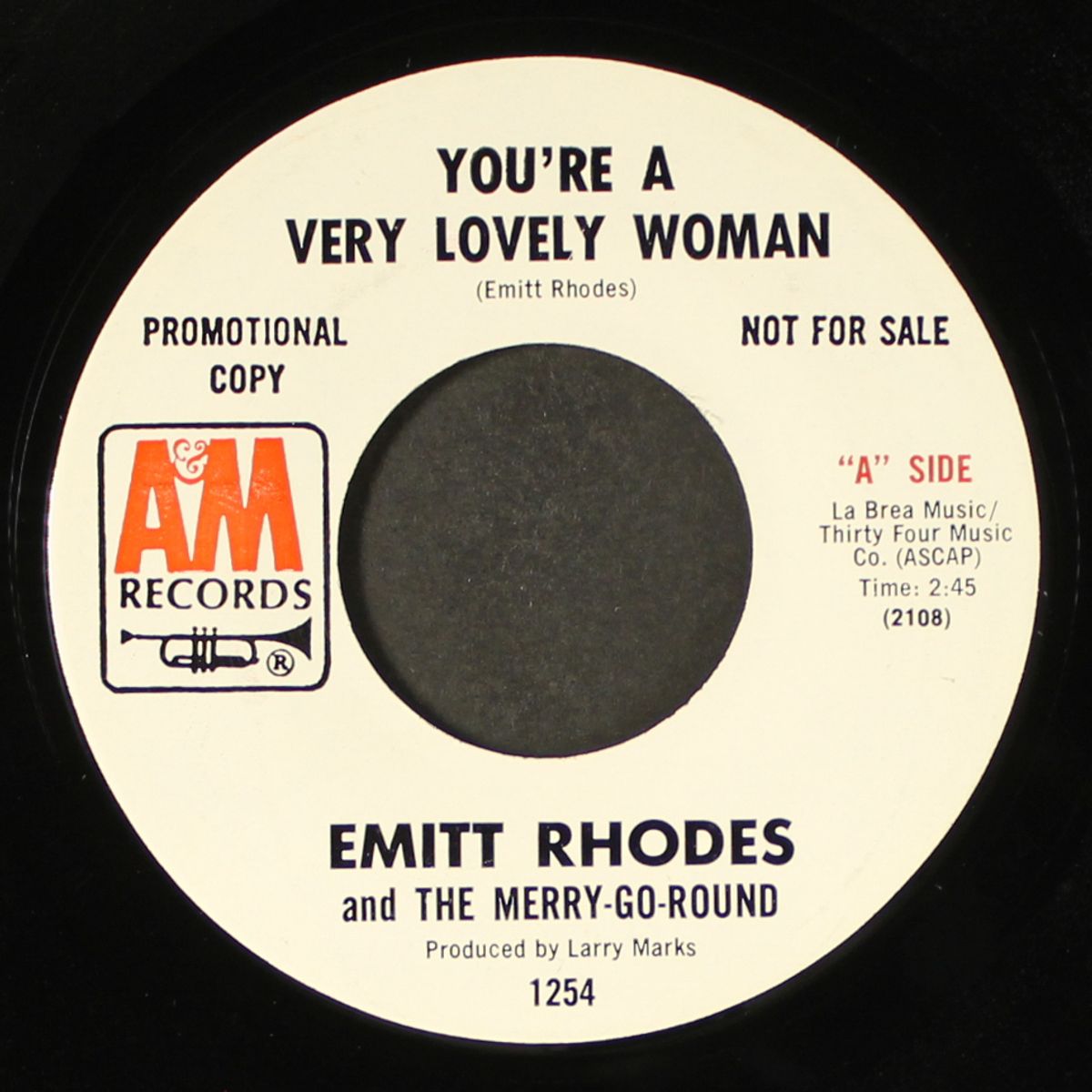 you're a very lovely woman / til the day after by EMITT RHODES & MERRY GO ROUND