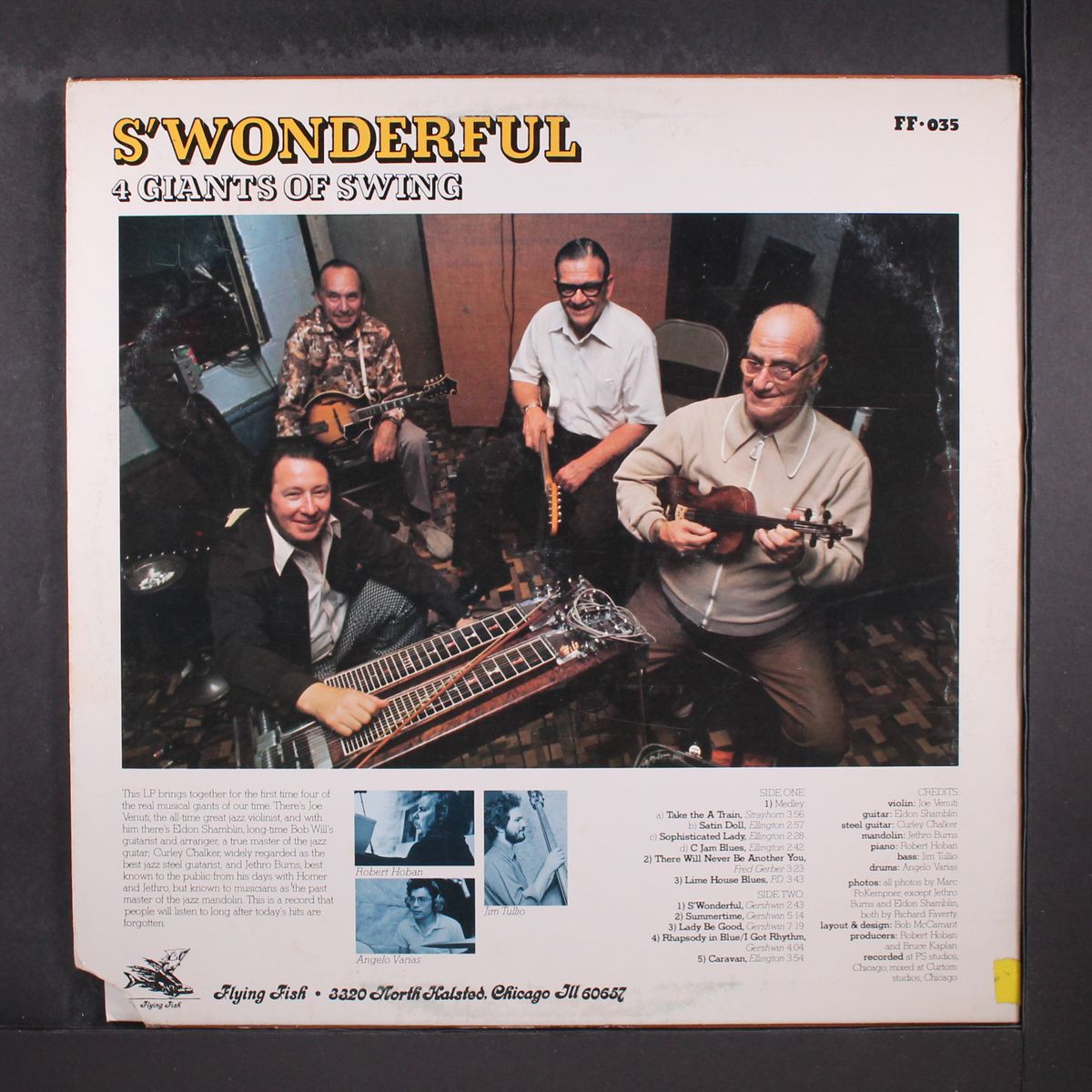 s'wonderful by FOUR GIANTS OF SWING