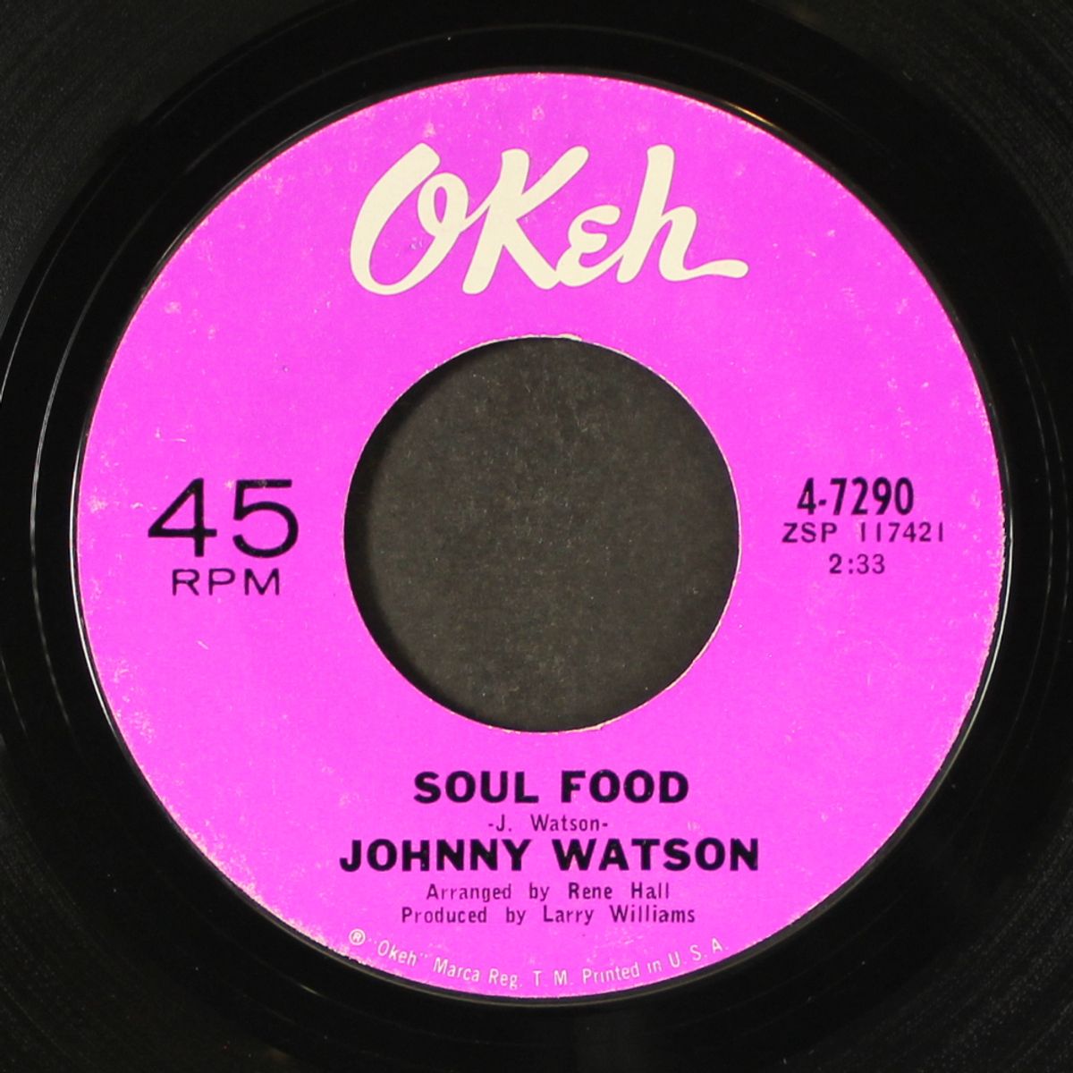 i'd rather be your baby / soul food by JOHNNY WATSON
