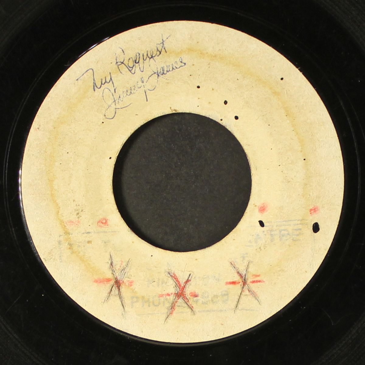 my request / come to me softly by JIMMY JAMES