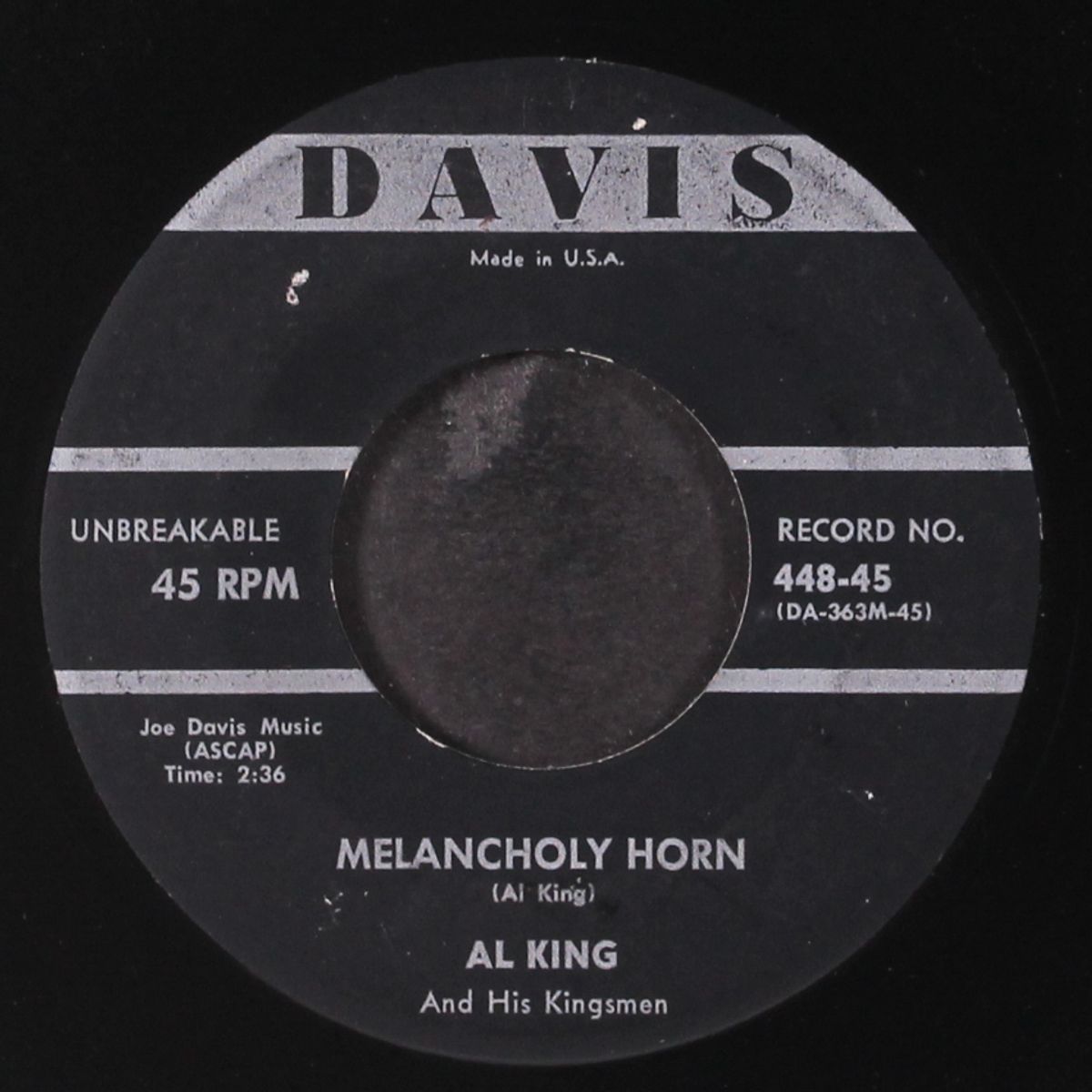 joy ride / melancholy horn by AL KING
