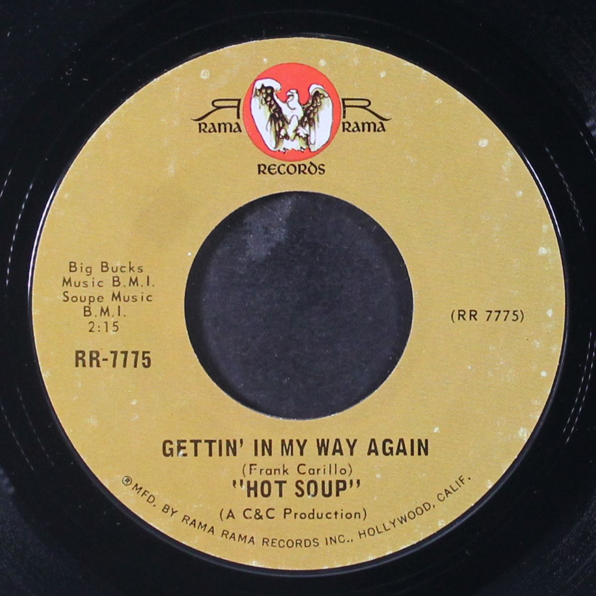 gettin' in my way again / you took me by surprise by HOT SOUP