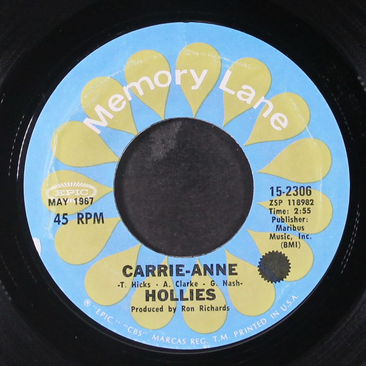 carrie anne / he ain't heavy, he's my brother by HOLLIES