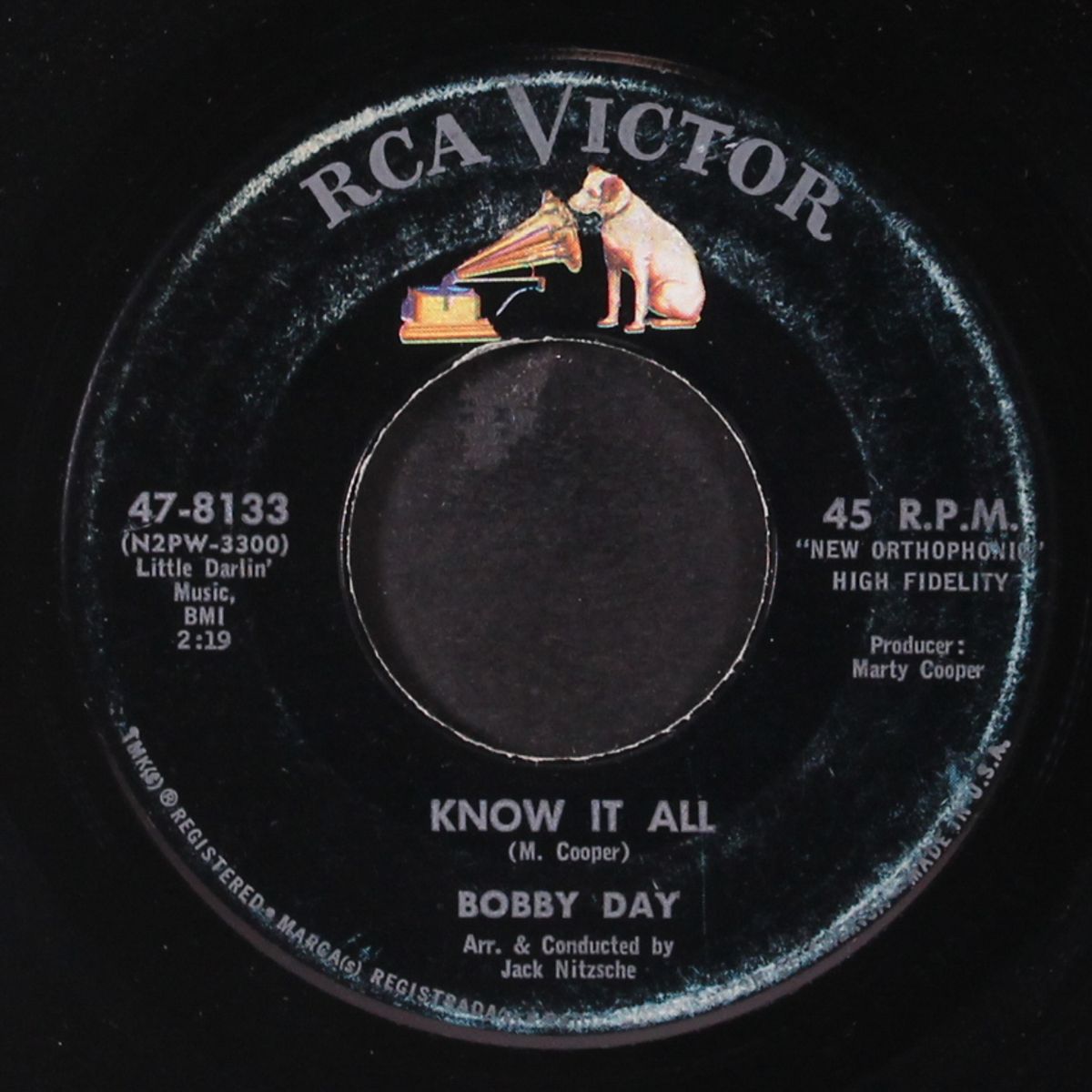 another country, another world / know it all by BOBBY DAY