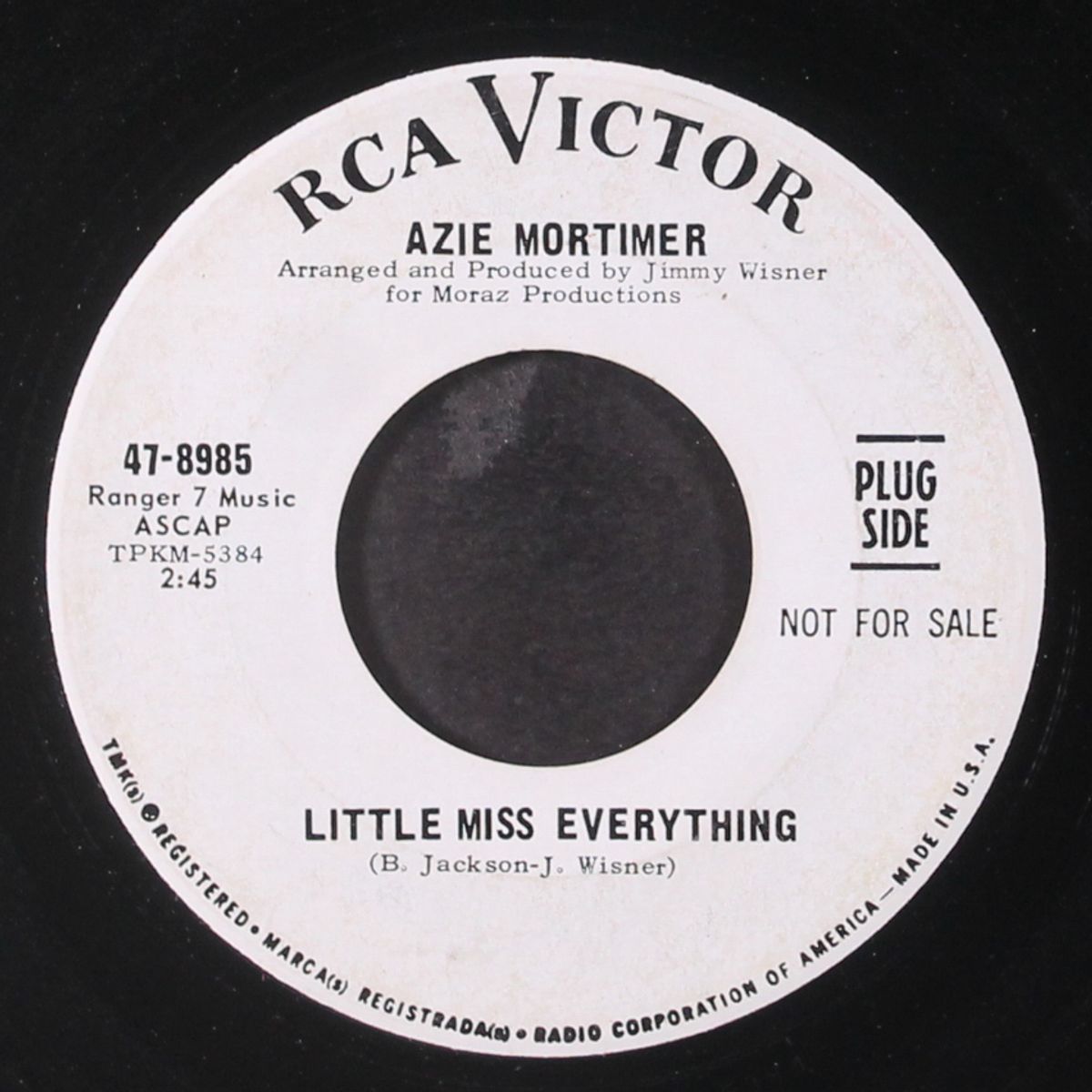 little miss everything / the best years (of our lives) by AZIE MORTIMER