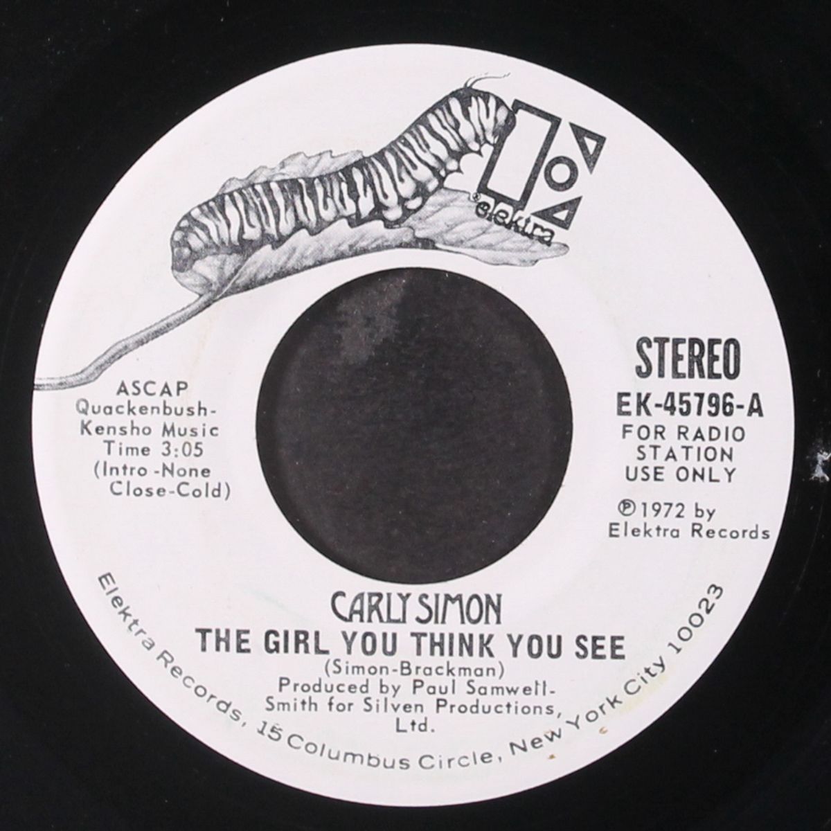 the girl you think you see by CARLY SIMON