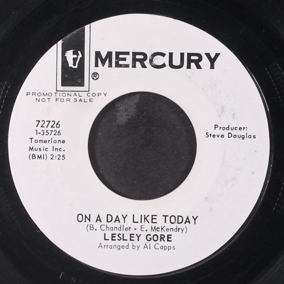 brink of disaster / on a day like today by LESLEY GORE