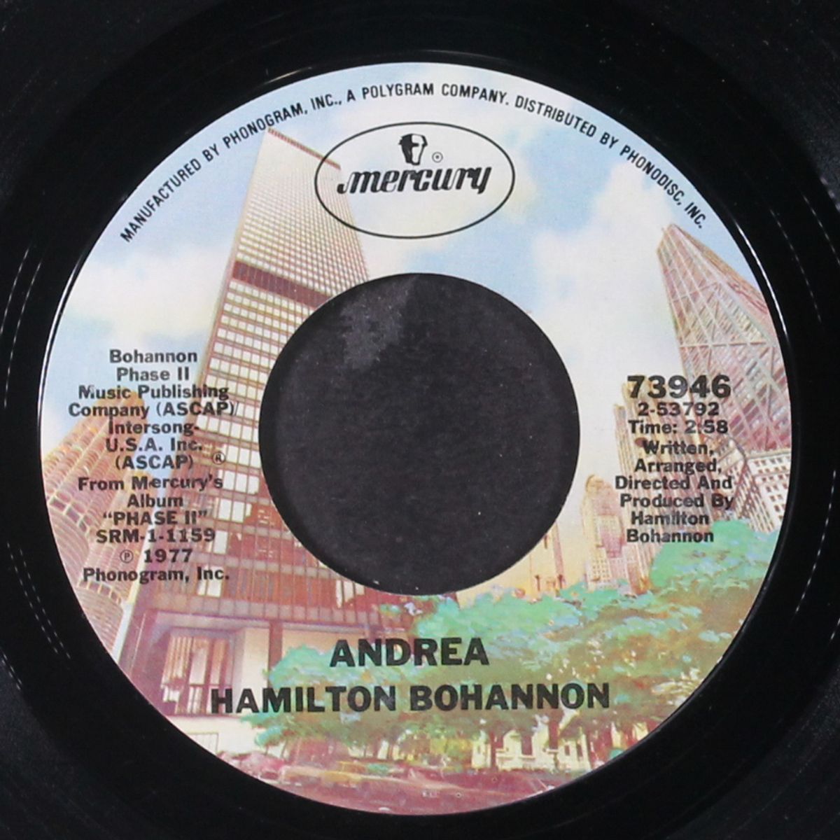 andrea / just doing my thang by HAMILTON BOHANNON