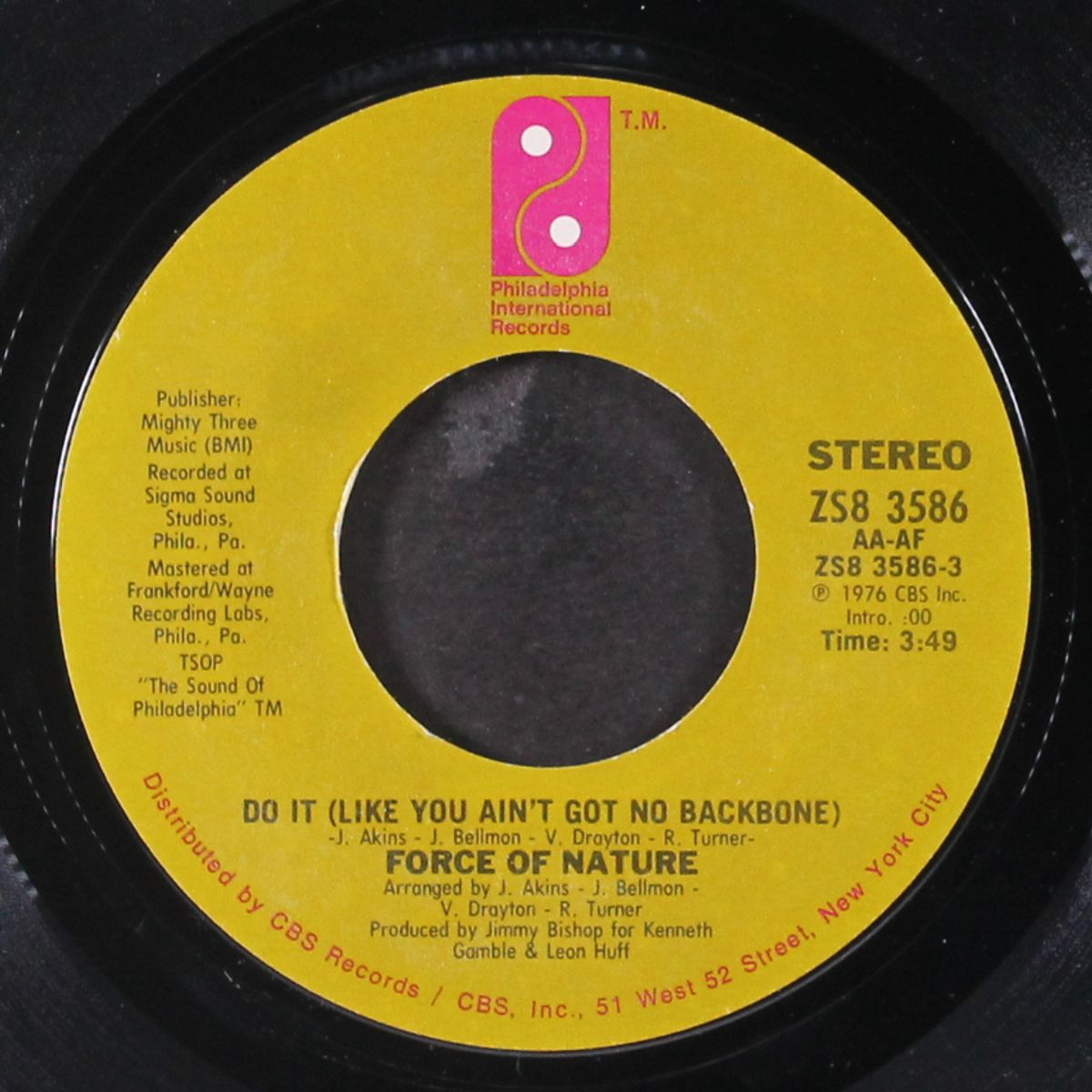 do it / baby i'm yours by FORCE OF NATURE