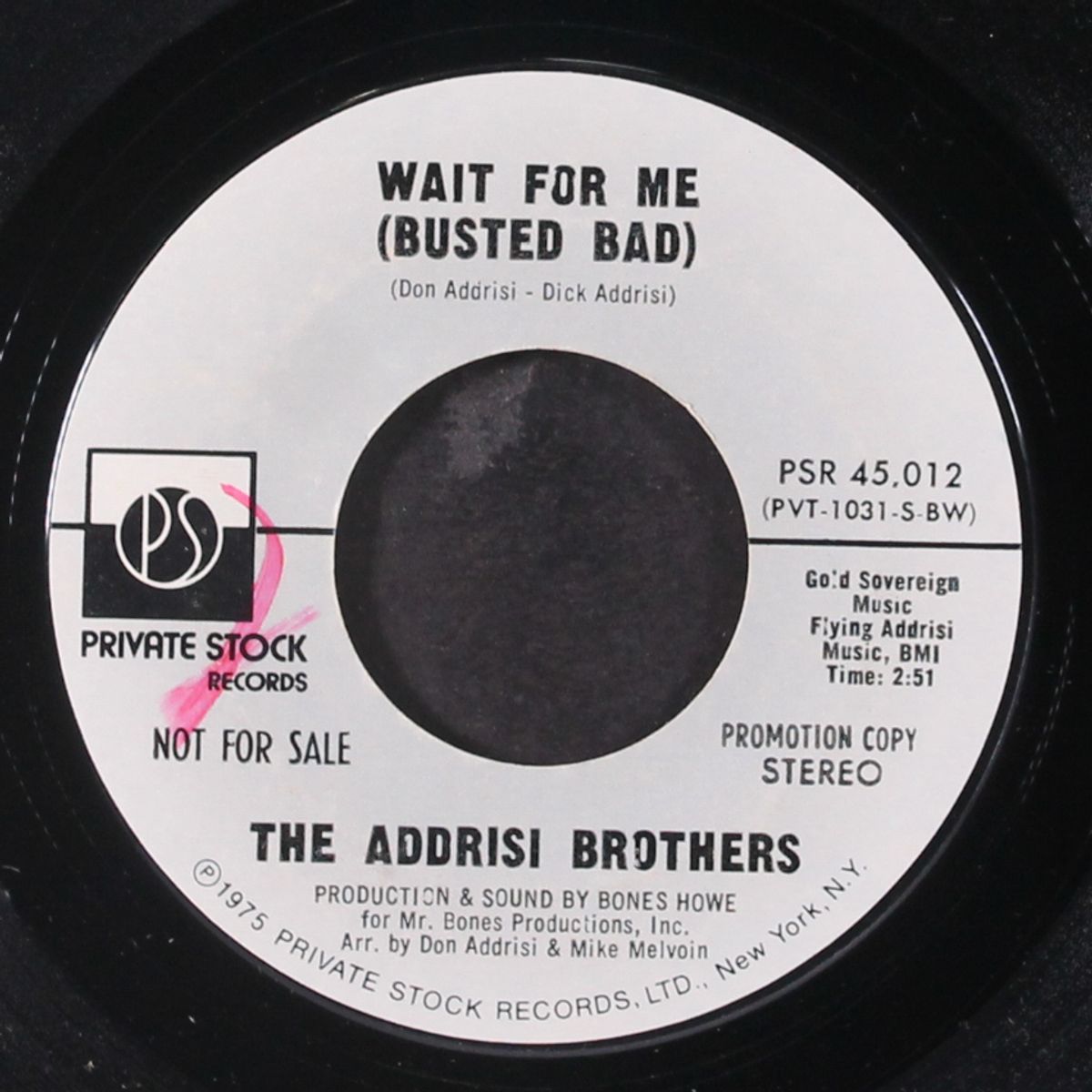 wait for me by ADDRISI BROTHERS