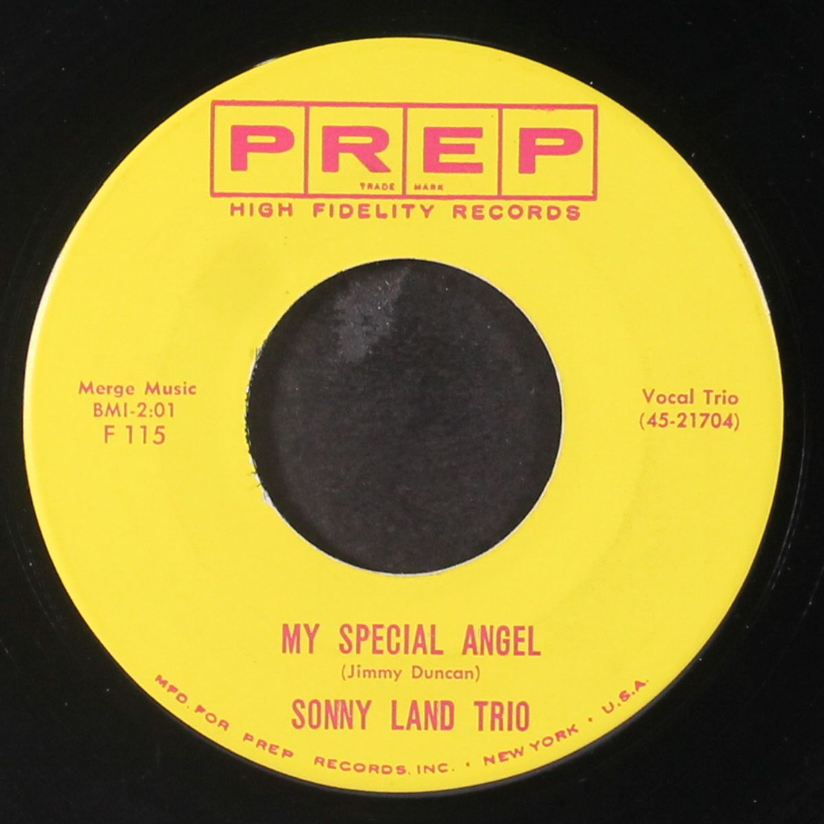 my special angel by SONNY LAND TRIO