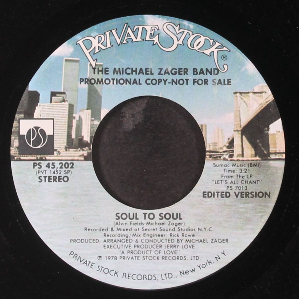 soul to soul by MICHAEL ZAGER BAND
