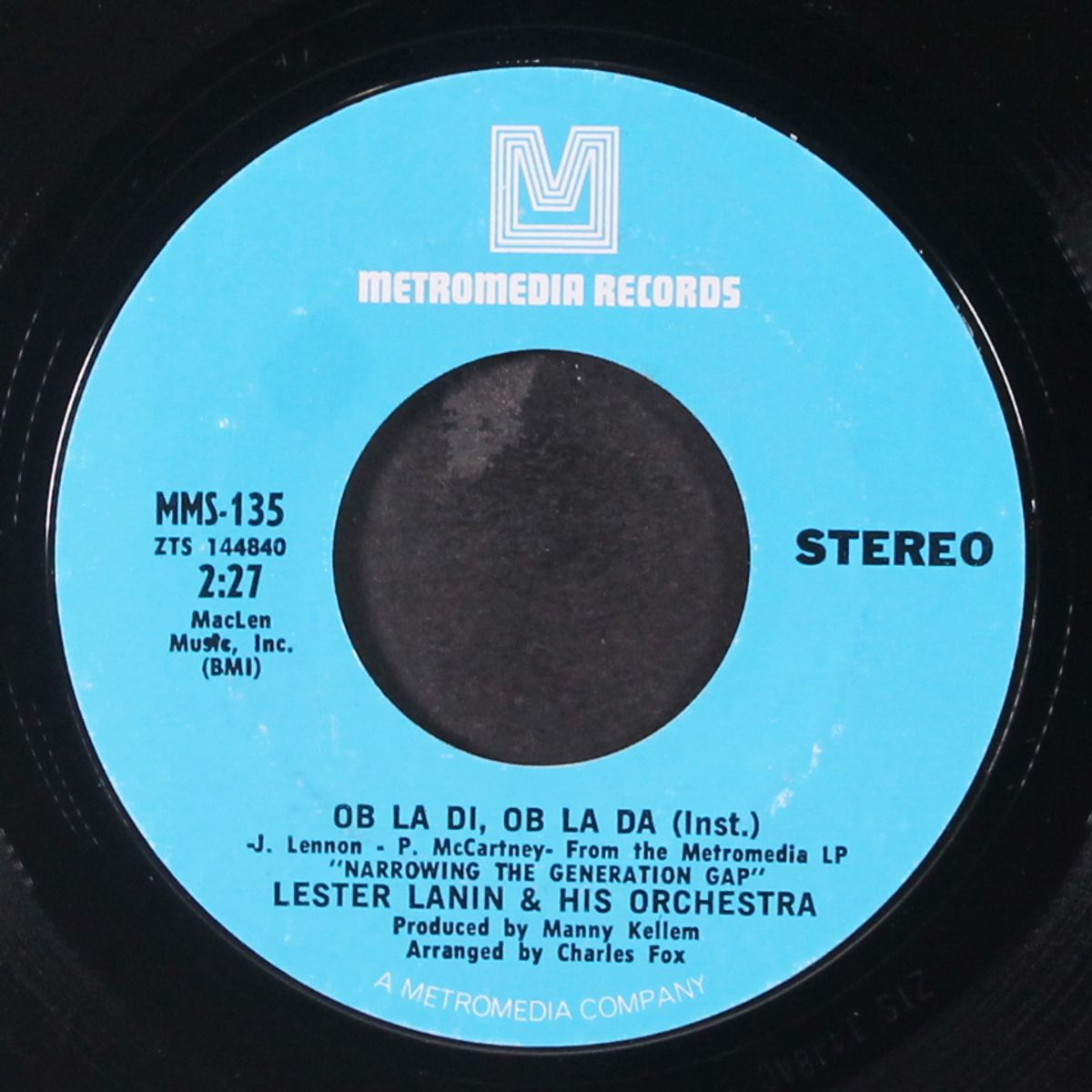 dizzy / ob la di ob la da by LESTER LANIN