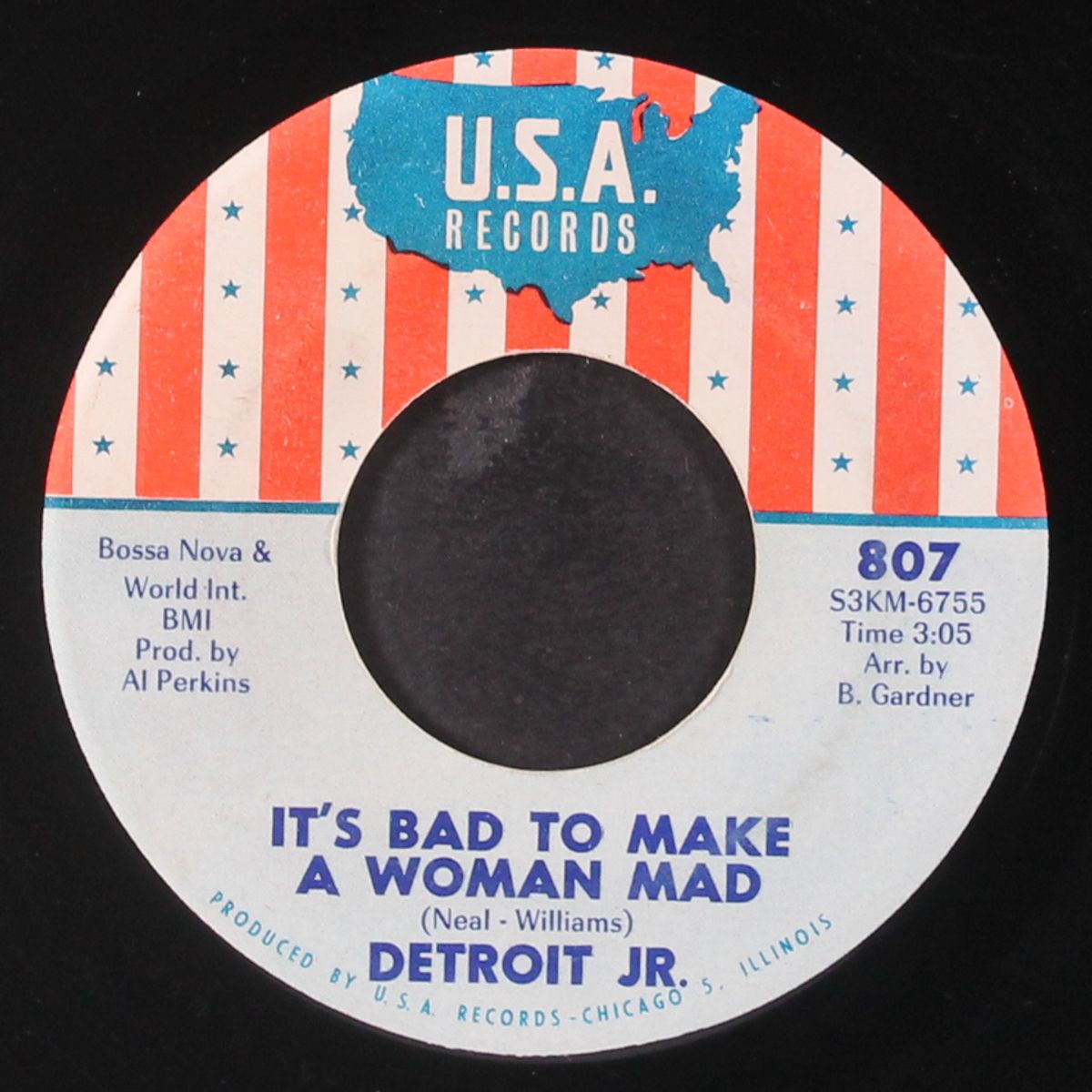 it's bad to make a woman mad / talk fast by DETROIT JR.