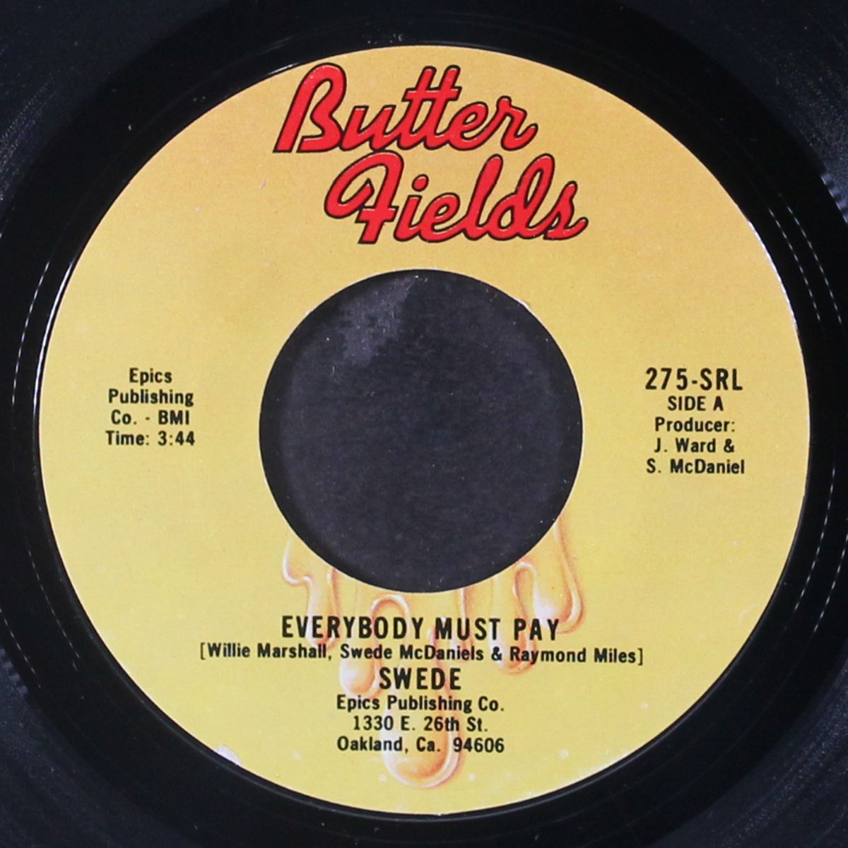 everybody must pay / i got to move on by SWEDE