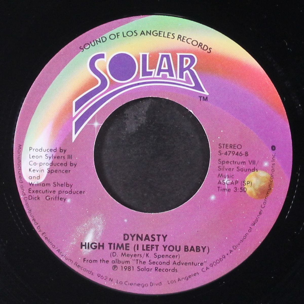 love in the fast lane / high time by DYNASTY