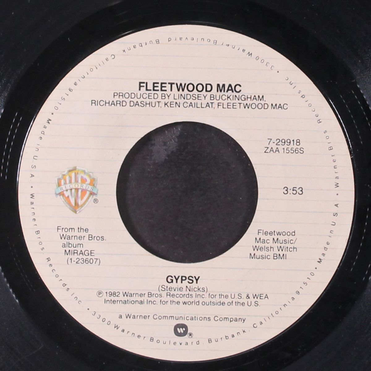 gypsy / cool water by FLEETWOOD MAC