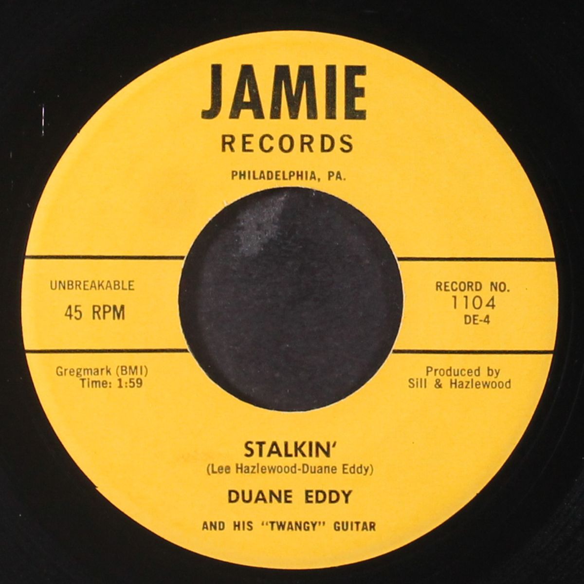 rebel-'rouser / stalkin' by DUANE EDDY