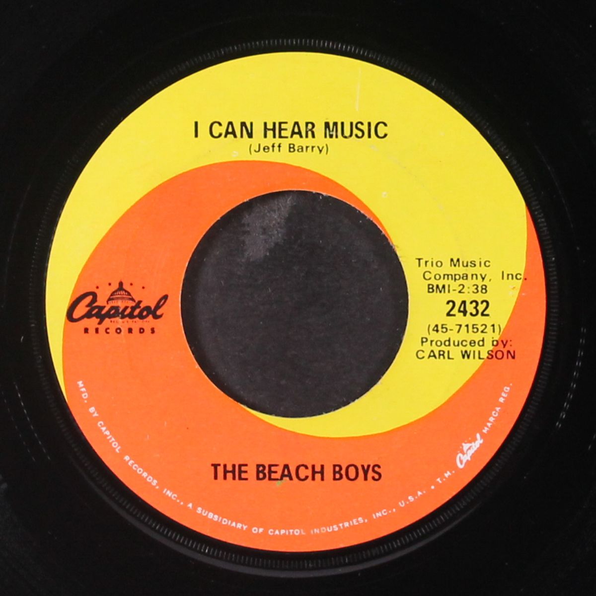 i can hear music / all i want to do by BEACH BOYS