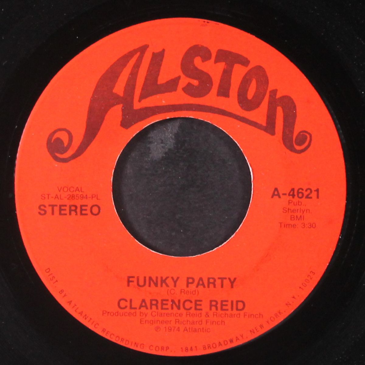 funky party / winter man by CLARENCE REID