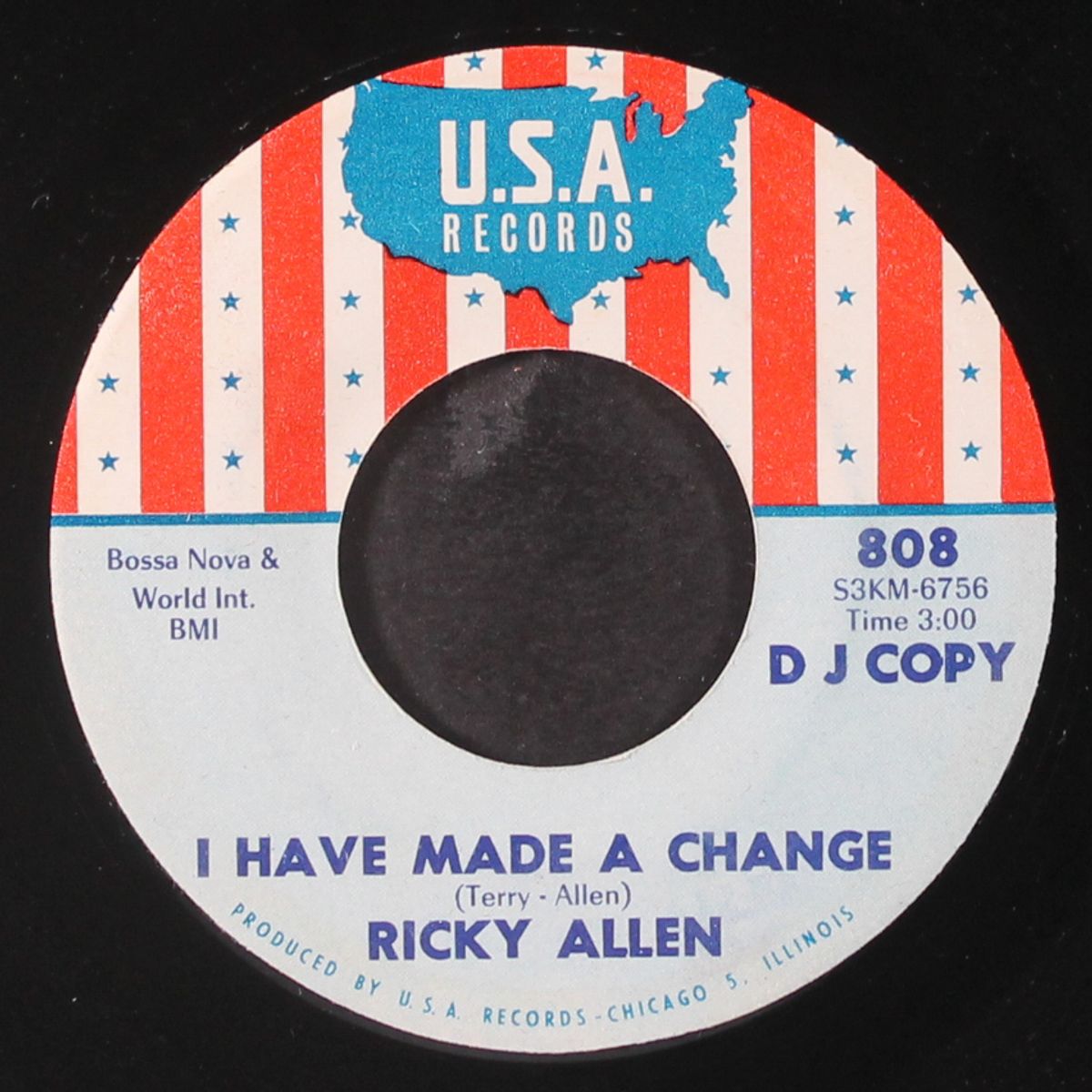 messed around and fell in love / i have made a change by RICKY ALLEN