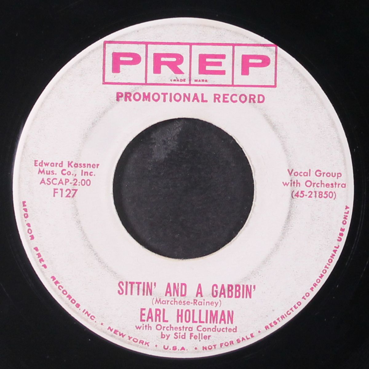 sittin' and a gabbin' by EARL HOLLIMAN